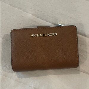 Michael Kors Tan Leather Wallet